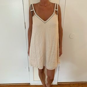 Adorable flowy dress with embellished straps